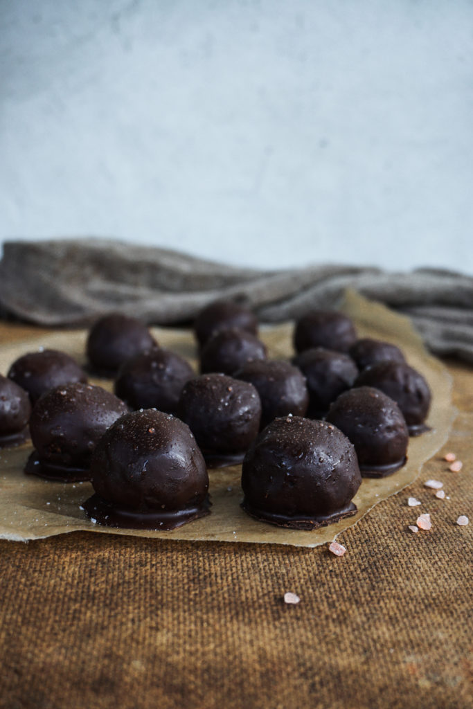 Fudgy Brownie Dark Chocolate Truffles