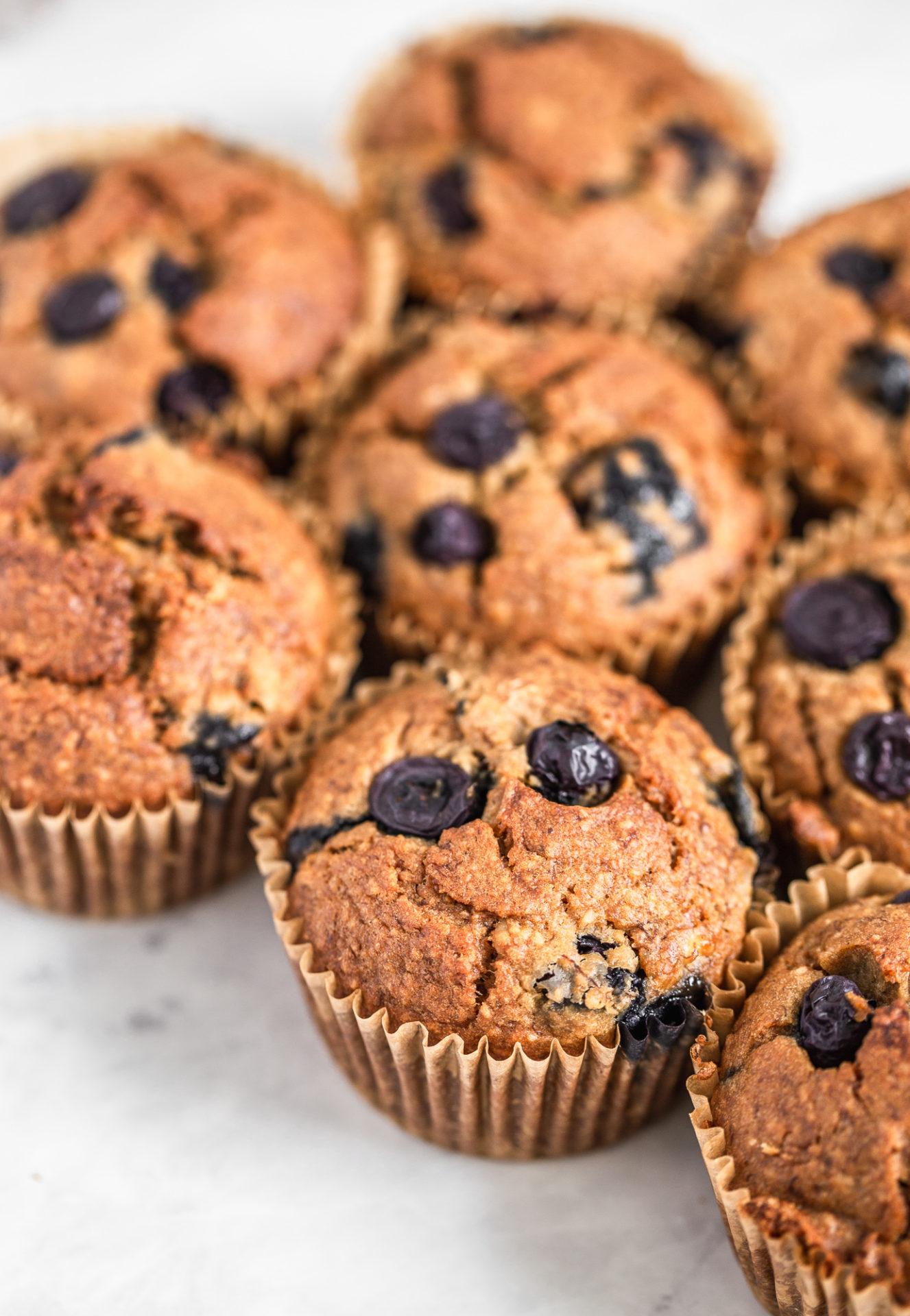 Best Healthy Oatmeal Banana Blueberry Muffins
