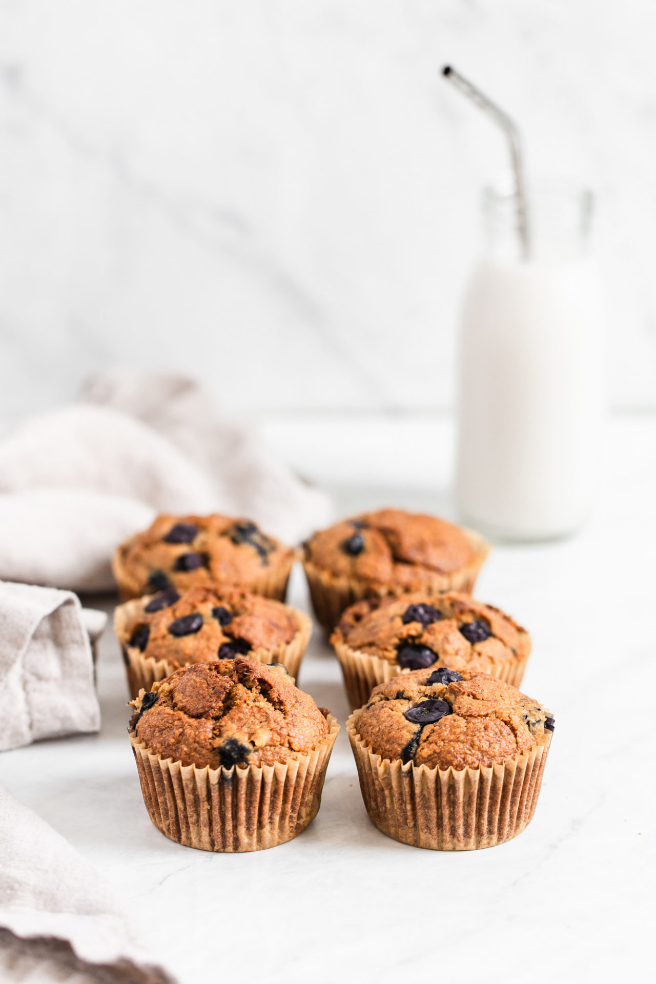 Best Healthy Oatmeal Banana Blueberry Muffins