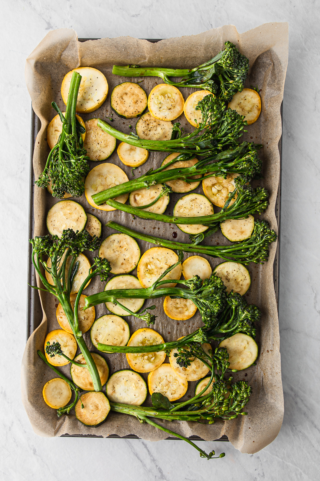 sheet pan roasted vegetables